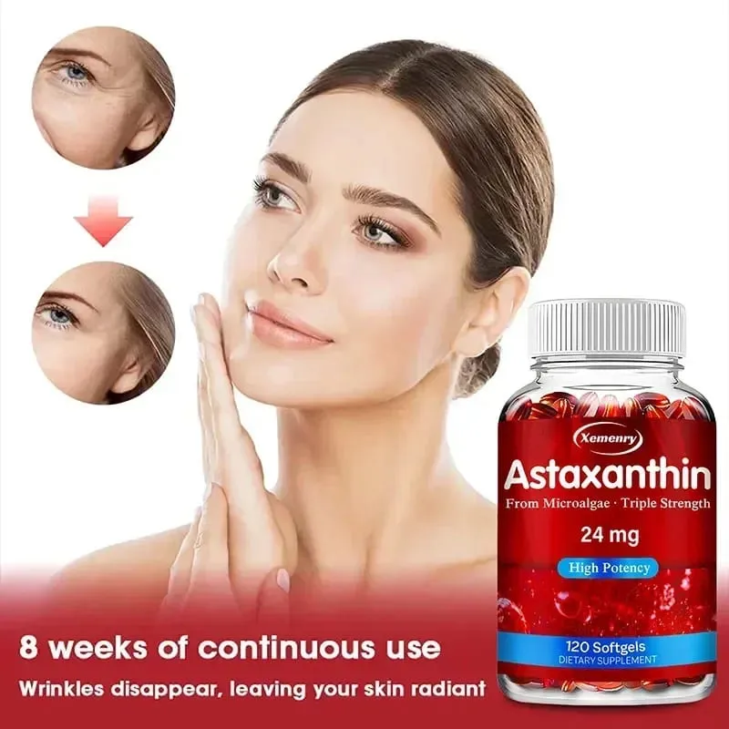 Astaxanthin 24mg - Natural Antioxidant To Helps Maintain Healthy Eyes Joints and Internal Circulation Boosting Energy Levels — image 7