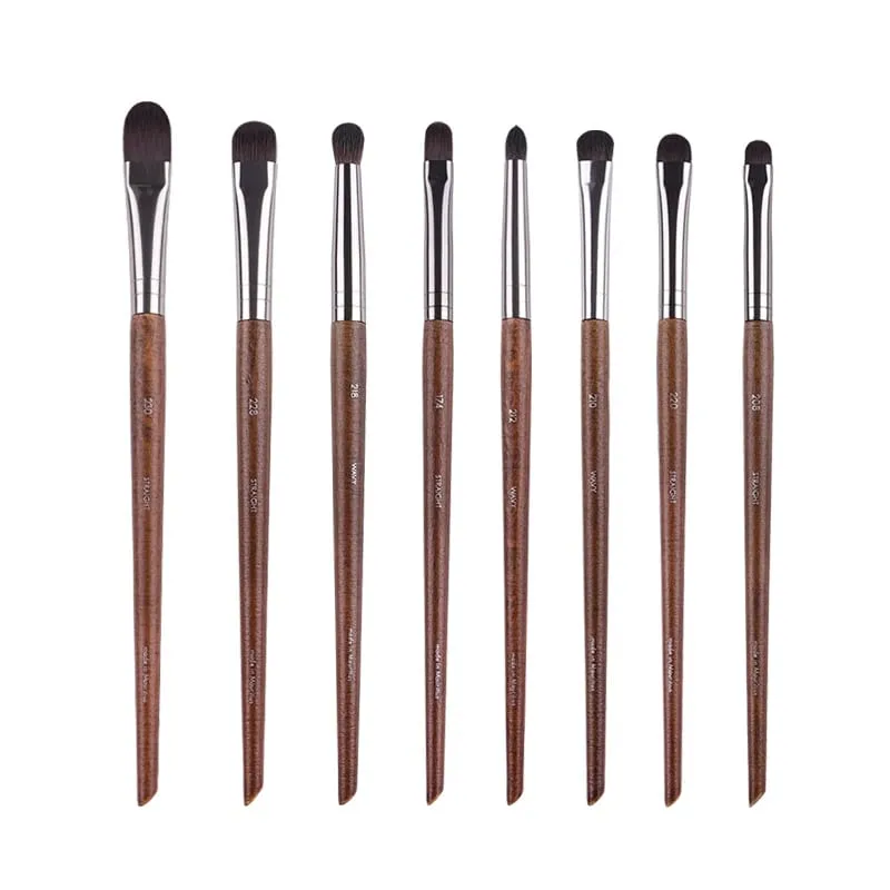 2pc/35pcs MF Natural Wood Soft Makeup Brushes Powder Foundation Concealer Make Up Brush Blush Synthetic Hair Shadow Tools — image 7