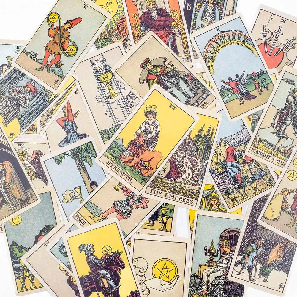 The Classic Tarot Cards Deck 78Pcs For Easy Beginners Fate Fortune Telling Party Tabletop Board Game Toy — image 3