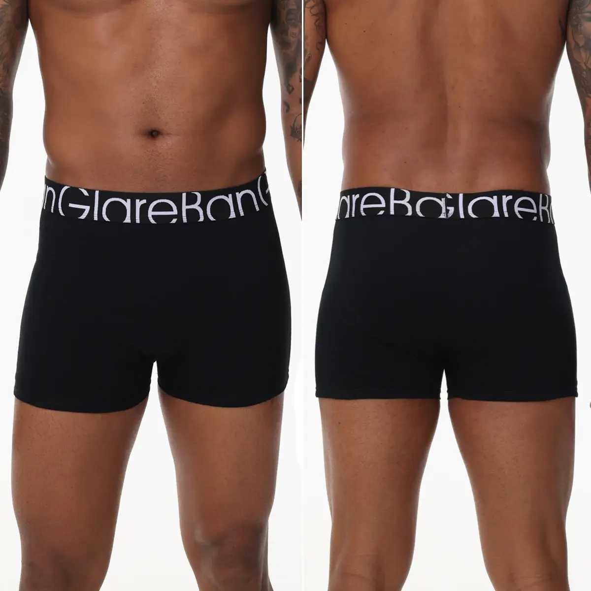 6pcs pack Black Cotton Boxer Shorts Men Underwear Soft Male Underpants for Men Homme comfortable Boxershorts Slips Panties — image 4