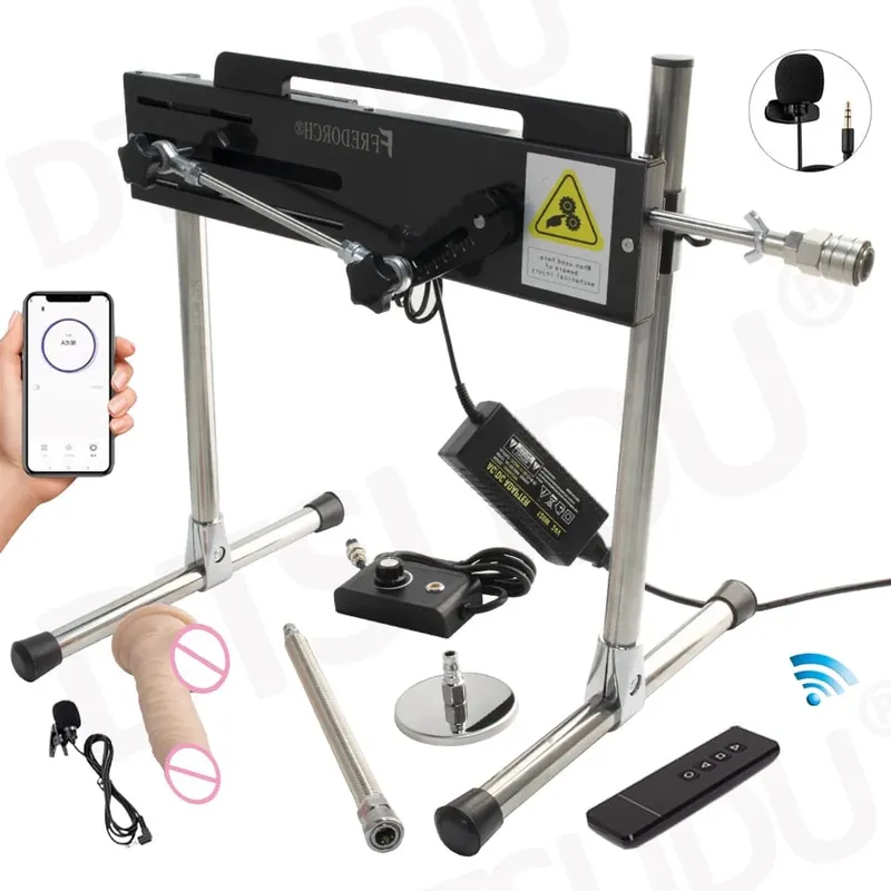 Műpénisz-120W-os automata műpéniszgép 3-15cm szuper csendes maszturbáló műpénisz szexgép felnőtt pár szexuális játék női férfi szexjáték — image 8