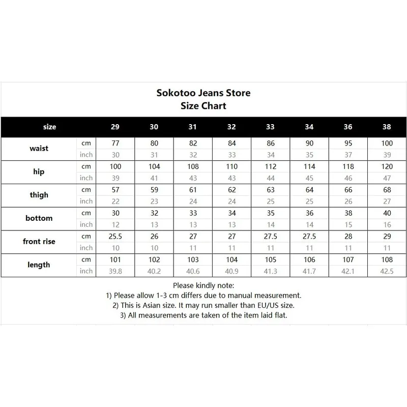 Men's Scotland Red Plaid Tartan Patchwork Jeans Punk Rivet Patch Black Denim Pants Skull Letters Printed Slim Straight Trousers — image 7
