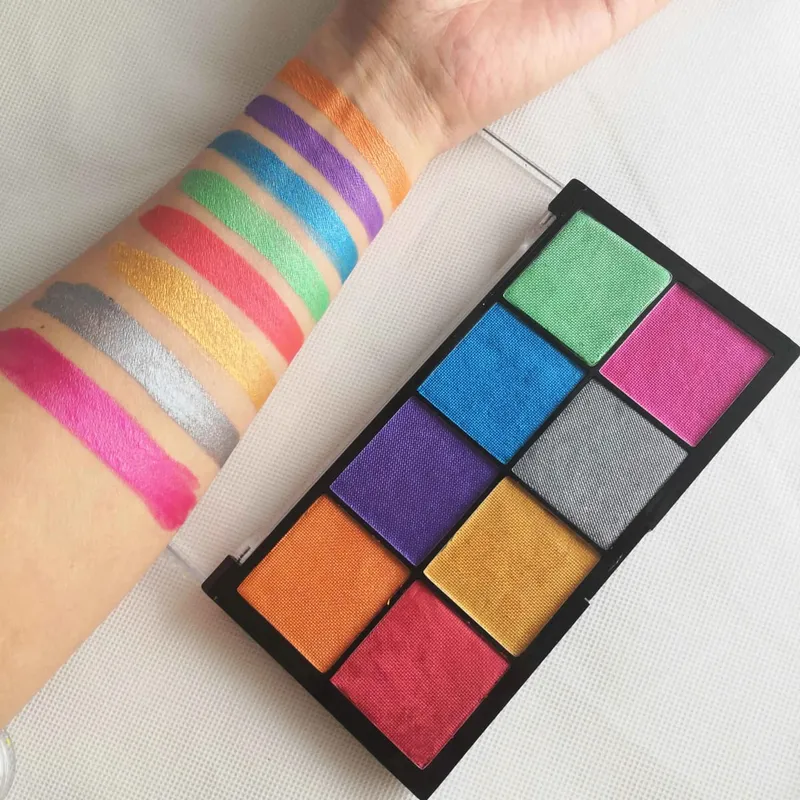 Customization 8-Color Face Body Painting Accept Micro Makeup Palettes — image 3