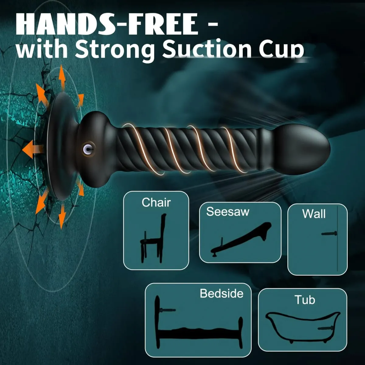 Joyoxia-vibrador Anal retorciéndose, masajeador de próstata masculino, tapón Anal vibratorio con Control remoto, Juguetes sexuales para adultos para hombres, mujeres homosexuales — image 3