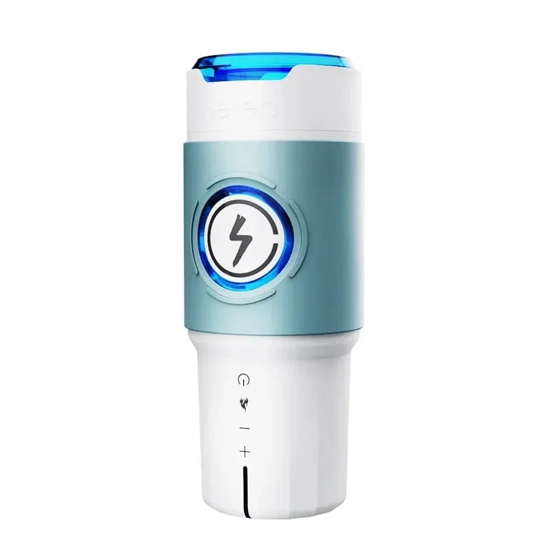 Leten tout à fait et puissance chauffage automatique mâle masturbateur tasse électrique Stroker avec support pour téléphone chauffant jouets sexuels pour adultes — image 7
