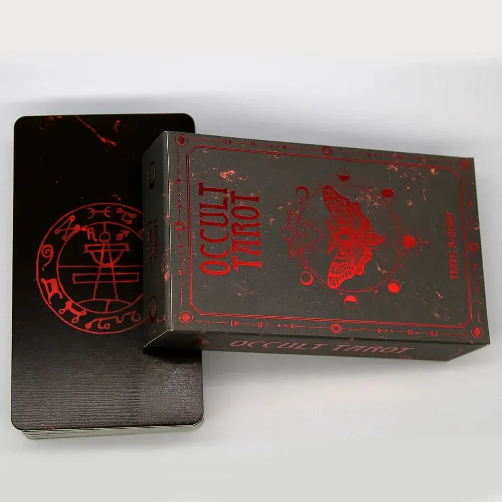 NEW Occult Tarot Cards Set A 78 Deck Oracle Card Family Party Playing Cards Board Solomonic Ancient Magickal Grimoires — image 3