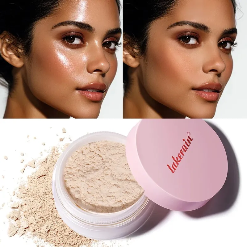 Setting Powder and Setting Spray Set Ultimate Blurring Oil Control Matte Waterproof Long-Lasting Blurs Oil Control Makeup Kit — image 4