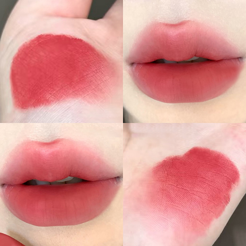 Waterproof Velvet Lipstick Easy To Wear Long-lasting Lipstick Matte Nude Coffee Lip Glaze Non-stick Cup Makeup Lip Tint Cosmetic — image 14