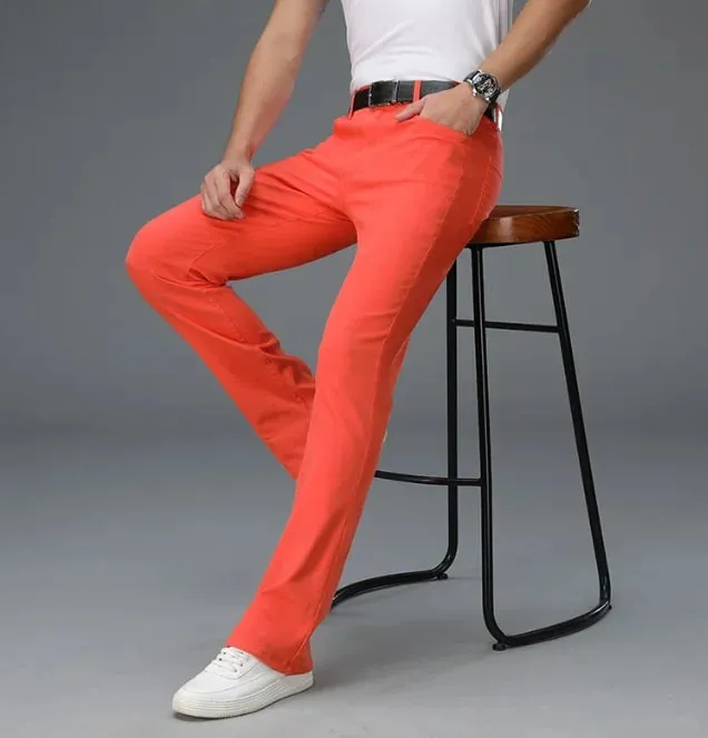 Smoke Gray Flared Jeans Of The 1980s Men High Waisted Wide Boot Cut Pants Wde Leg Denim Trousers — image 14