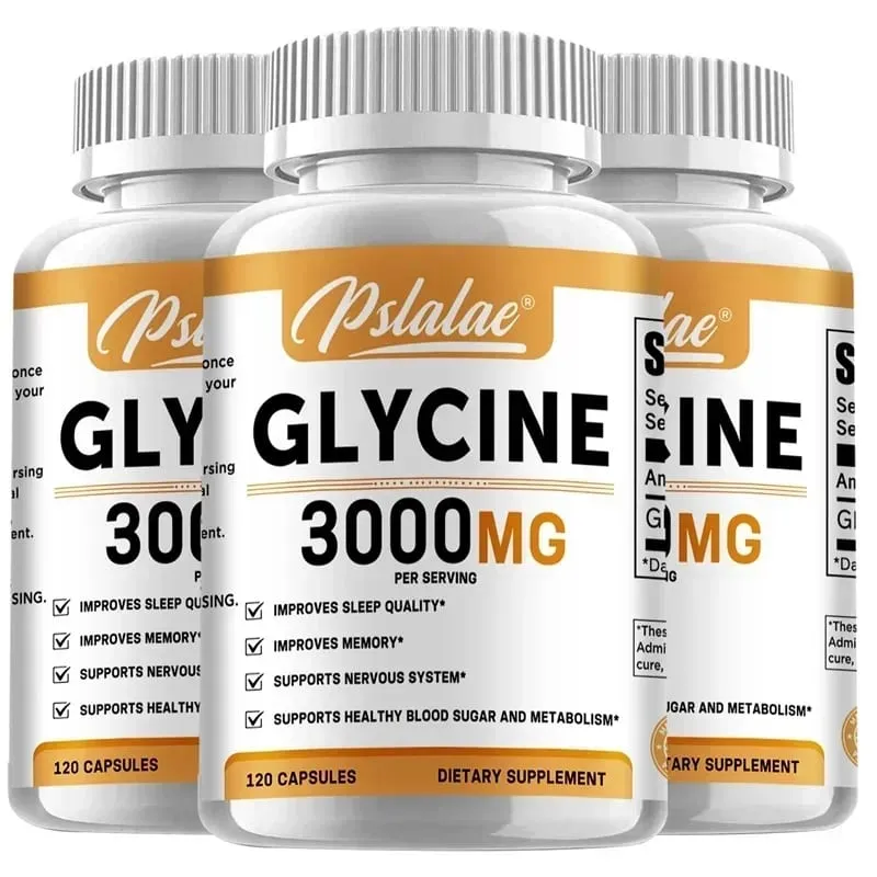 Glycine Supplement - Promotes Restful Sleep and Relaxation Muscle Bone Joint Brain and Heart Health Vegan — image 11