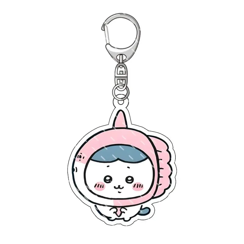 yiji Pendant Anime Comic Acrylic Peripheral Keychain Hachiware Usagi Cute Pendant Bag Hanging Decoration Decoration — image 22