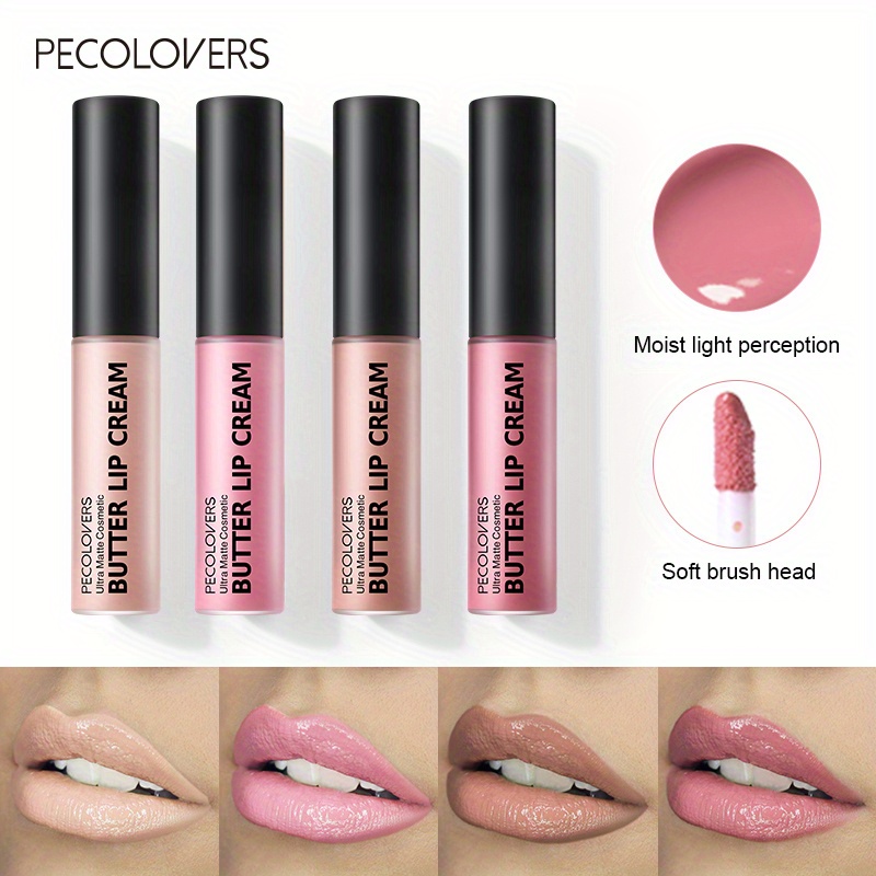 Nude Lip Gloss Waterproof Matte Liquid Lipstick Long Lasting Non Sticky Cup Red Velvet Lip Tint Makeup Cosmetics — image 4