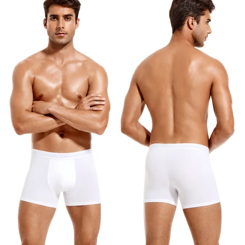 6pcs White Men Panties Cotton Boxers For Man Underwear Pack Brand Male Underpants Slip Sexy Trunks Gift Homme Boxer Shorts — image 15