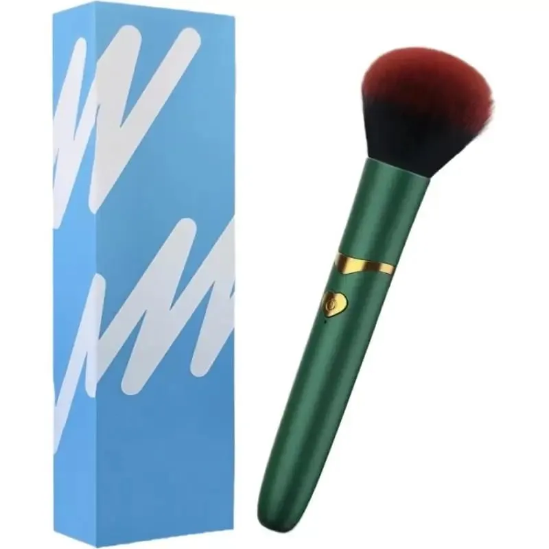 10 versnellingen vibratie make-upborstel Elektrische make-upborstel USB oplaadbare cosmetische borstel voor vloeibare poeder Blusher Concealer — image 9
