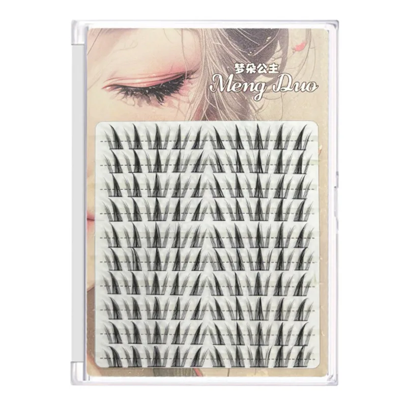 Natural DIY Lash Extension Manga Korean Style 11-13mm DIY W Shaped Cluster Segmented Lashes for Eye Makeup Eyelashes Supplies — image 8