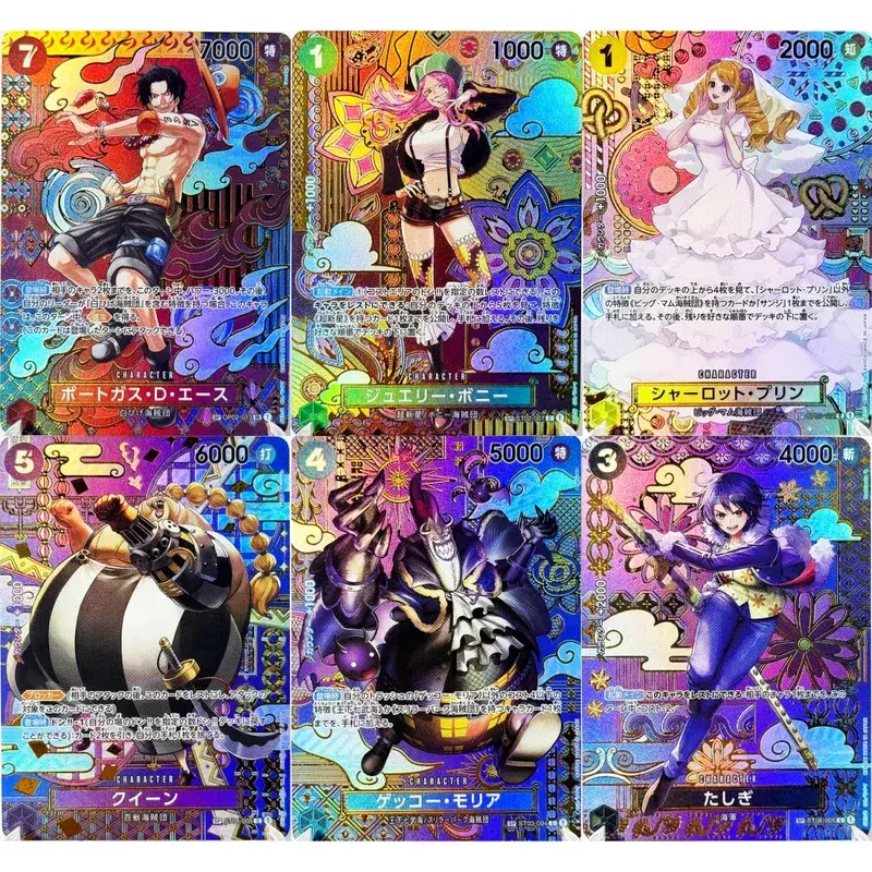 Komplet sæt One Piece Card Game SP sjældent kort komplet samling Højkvalitets DIY Replica Anime Foil Proxy Card [engelsk/japansk]