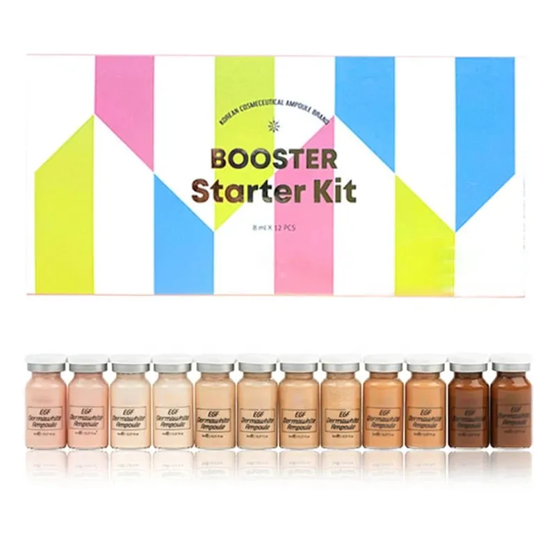 8ml BB Cream Glow Serum Makeup set Long-lasting Foundation Concealer Original Korean Cosmetics Beginner Starter Skin Care