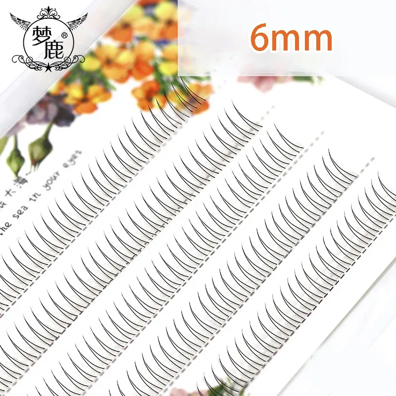 J Curl V Shape Under Eyelash Comic Eye Lashes Natural Bottom Lashes Soft Manga Eyelashes Bunches Eyelash Clusters Korean Makeup — image 19