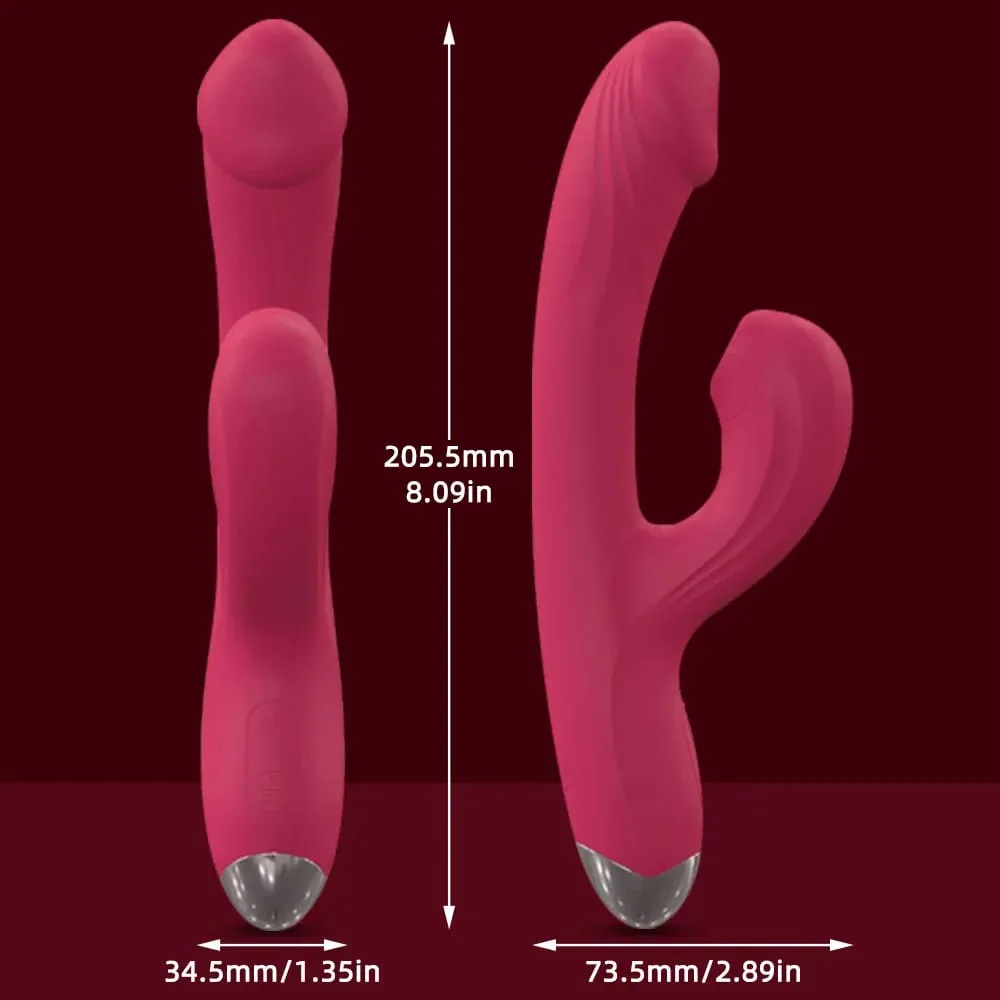 Heating Dildo Vibrator for Women Sucking Vibrator Clitoral G Spot Stimulation Adult Sex Toys for Women Vibrating Finger Sexy — image 6