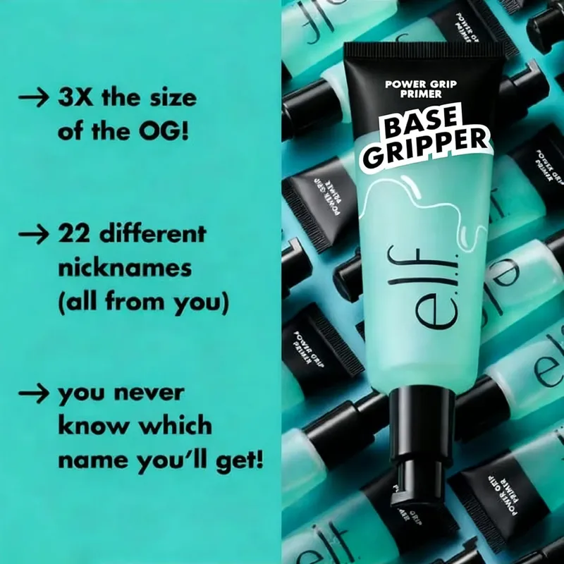 75ml ELF Power Grip Primer Jumbo Texture Refreshing Easy Absorb Moisturize Facial Firming Purifying Hydrating Smoothing Skin — image 4