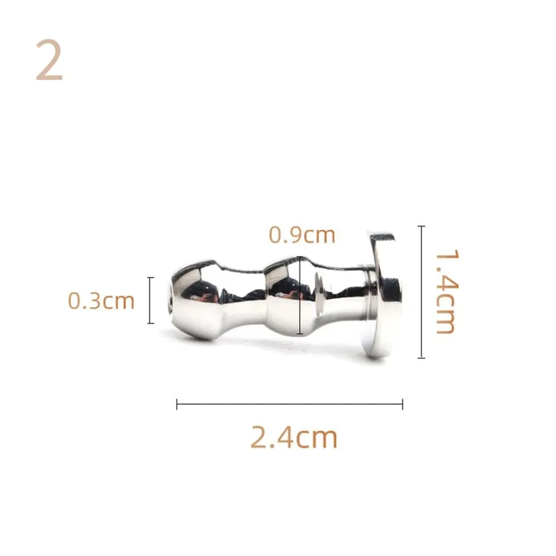 Male Stainless Steel Urethral Plug Urethral Dildo Sounding Penis Plug Urethra Stimulate Dilator Masturbation Rod Sex Toy for Men