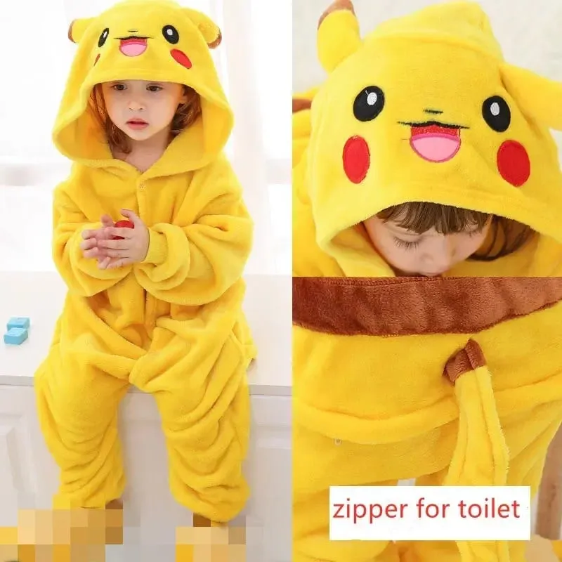 Pokemon Pijama Jigglypuff Pikachu Gengar Snorlax Onesie Kigurumi Cosplay Charmander Halloween Anime Pajamas — image 13