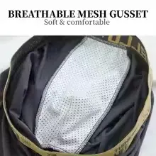 4 Cái/bộ Quần Lót Nam Ngẫu Nhiên Thời Trang Hợp Thời Trang Mềm Mại Thoải Mái Quần Sịp Boxer Nam Ôm Dáng Rộng Athleisure Quần Nam — image 5