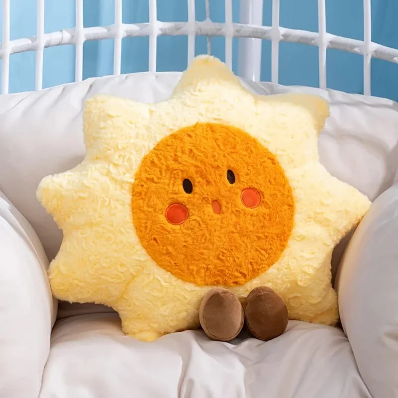 Rainbow Wish Star Moon Plush Pillow Colorful Crown Cloud Soft Toy Pillow Cushion Sofa Home Decoration Throw Pillows — image 8
