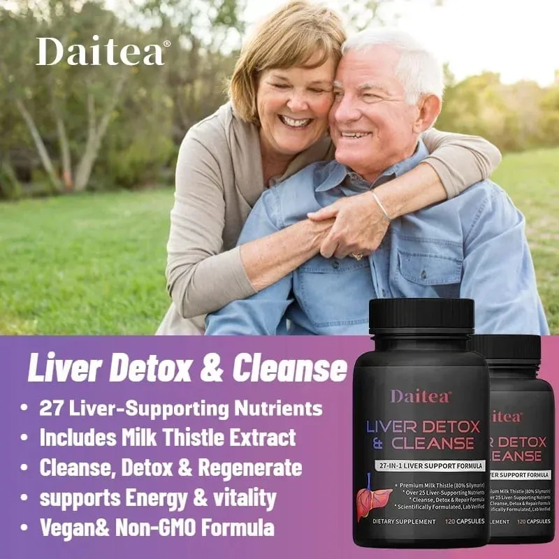 27-in-1 Liver Support Formula Liver Cleanse Detox & Repair Capsules - Milk Thistle Artichoke Dandelion Liver Health Supplement — image 5