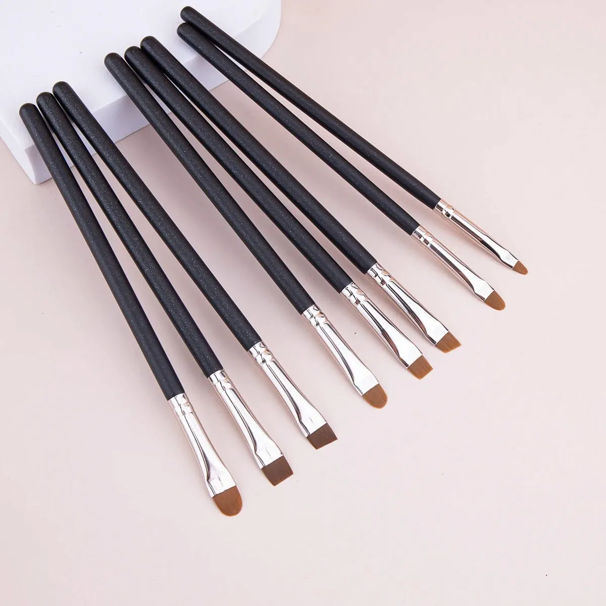Eyebrow Concealer Brush Flat Eyebrow Brush Angled Ultra Thin Eye Line Concealer Makeup Brushes Precise Make Up Concealer Brush — image 5