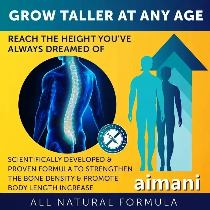 Calcium Vitamin D3 Zinc Increase Complement Promote Bone Growth and Health Increase Height for Adults and Kids — image 6