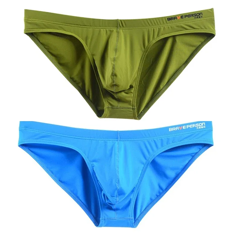 2pcs/1pcs Men Briefs Mens Underwear Elasticity Underwear Male Comfortable Panties Male Shorts Briefs Hot — image 18