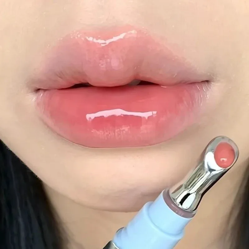 카푸비니 미러 워터 글로스 젤리 립 글로스 지속성 기름기 없는 메탈 아이스 투명 유리 립 색조 모이스춰 라이징 립 에센스 오일 메이크업 — image 2