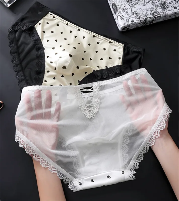 Miękka bielizna męska kokardka z nadrukiem koronkowa calzoncillos hombre 3D przestrzeń dorośli 18 plus rozmiar cueca nude uczucie sissy cuecas masculino
