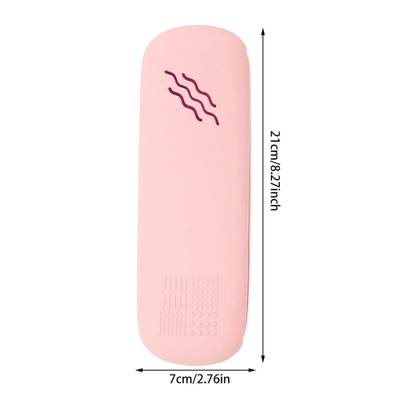Silicone Makeup Brush Travel Case Waterproof Makeup Brush Travel For Eyebrow Pencil Lip Liner Organizer — image 6