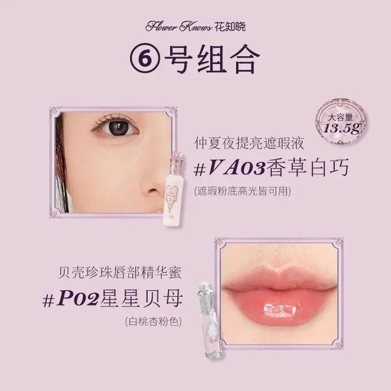 Flower Knows Concealer Lip Glaze Duo Brightening Concealer & Glossy Lip Lacquer 2-Piece Set for Flawless Base & Juicy Lips — image 10