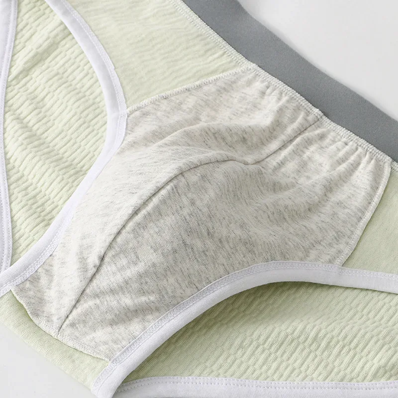 Novedad de verano, calzoncillos de algodón de Color sólido para hombre, ropa interior fina transpirable minimalista, bañadores de moda, calzoncillos de Bikini para hombre — image 13