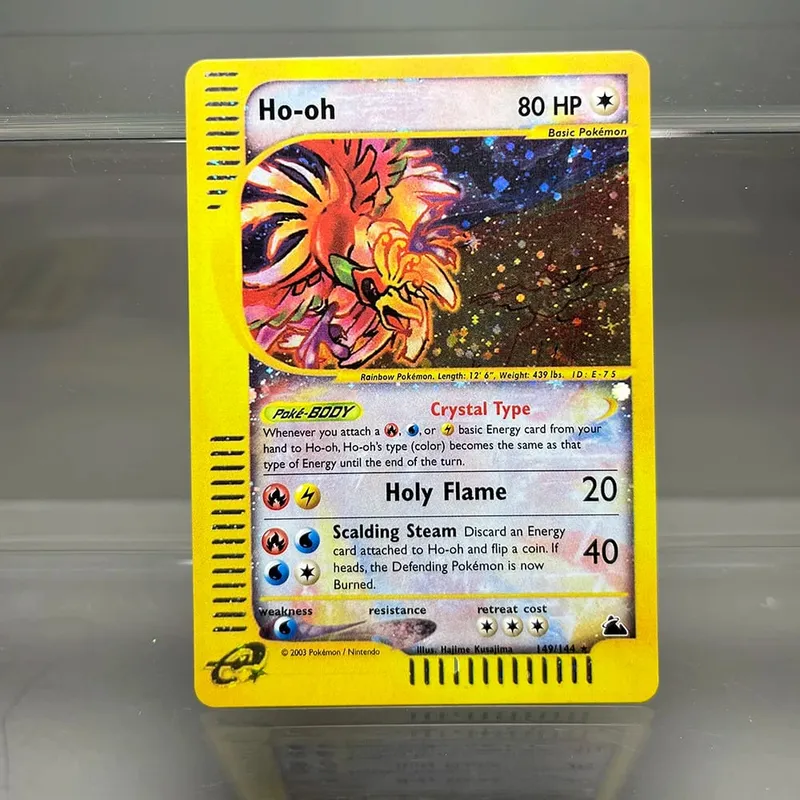 Kad PKM Charizard Steelix Celebi Kad Kerajang Tunggal Magneton Gengar Kad Koleksi Permainan Klasik Kad Proksi PTCG — image 21