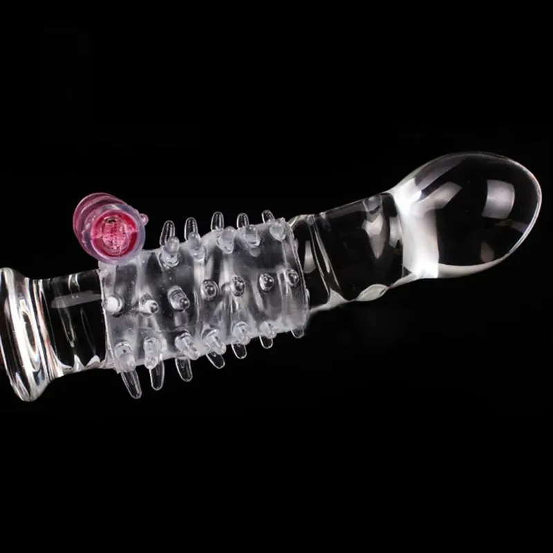 Sex Vibration Vibrator Ring for Penis Cock Extender Ring Chastity vibrating Penis Sleeve Product Sex Toys for Men — image 6