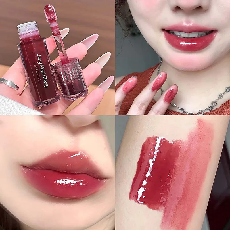 Juicy Lip Tint Glossy Lip Glaze Mirror Shine Liquid Lipstick Moisturizing Hydrating Lip Gloss Korean Beauty Cosmetics — image 12