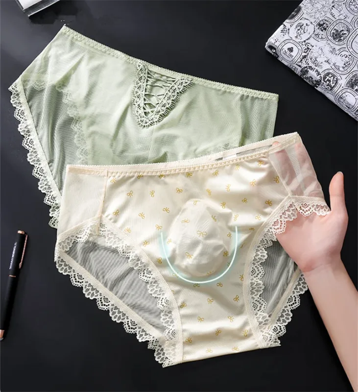 Miękka bielizna męska kokardka z nadrukiem koronkowa calzoncillos hombre 3D przestrzeń dorośli 18 plus rozmiar cueca nude uczucie sissy cuecas masculino