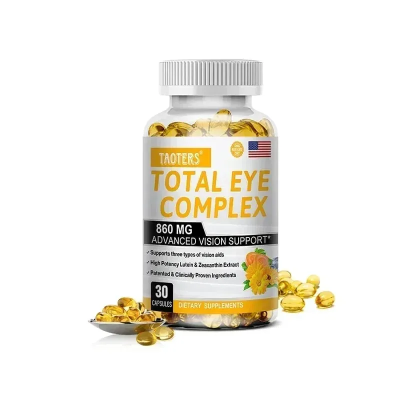 Lutein-Augenkapseln 860 mg – Enthält Zeaxanthin-Heidelbeerextrakt und Vitamin A – ergänzende Augenvitamine zur Förderung einer gesunden Sehkraft — image 8