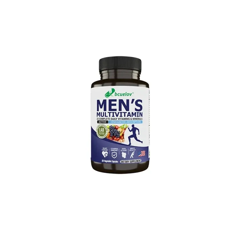 Bcuelov Men's Vitamin and Mineral Supplements - 26 Combinations To Support Overall Immune Health Vegan