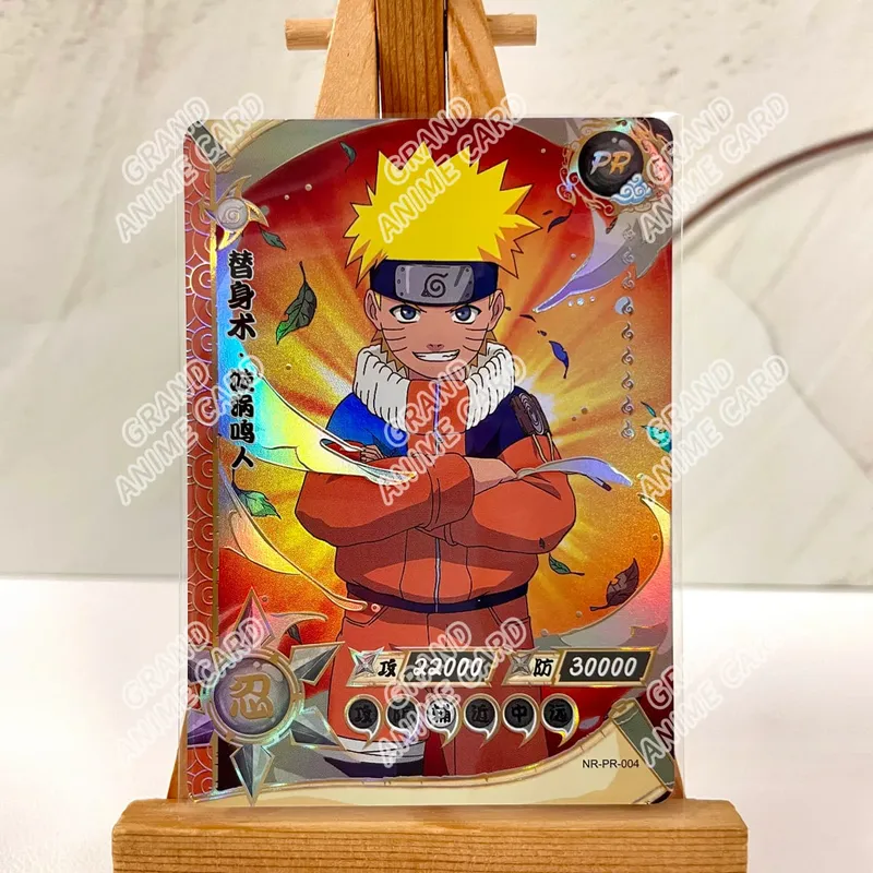 Kayou Genuine Anime Naruto Card PR Full Series No.01-38 Single Card Rare Card Collection Game Naruto Uzumaki Children's Toy Gift