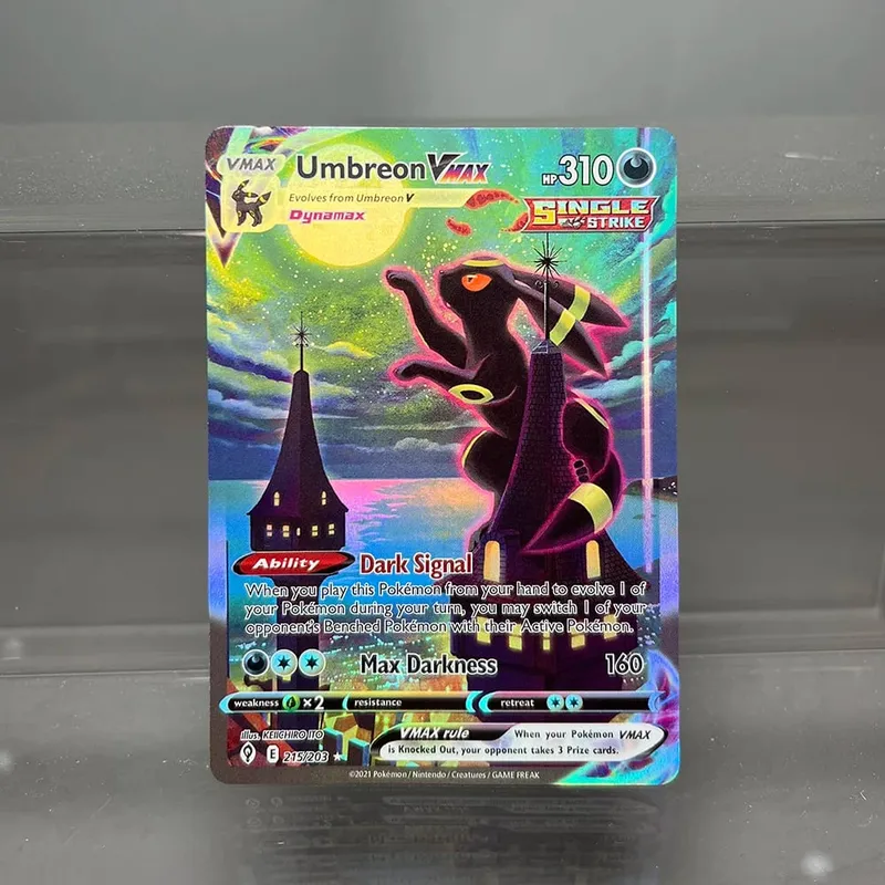 Foil PKM Single Cards Pikachu Charizard EX Bubble Mew Game Rare Collection Cards PTCG Rainbow Proxy Cards — image 9