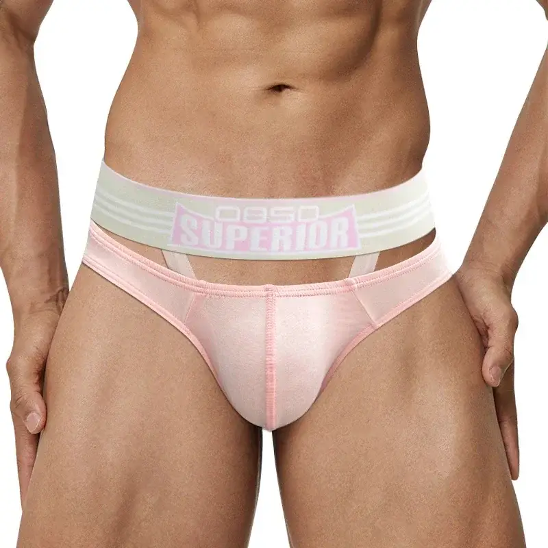Men's Underwear Men Sexy Briefs Jockstrap Pouch Cuecas Man Cotton Sissy Panties Thongs Male Underpants Gay Slip Homme Srting — image 3