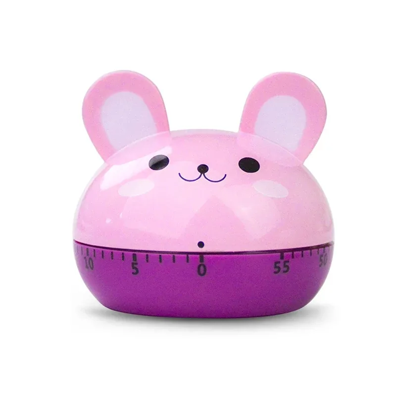 Mechanical Kitchen Timer with Cartoon Animal Pattern Cooking Alarm SCountdown Timer — image 8