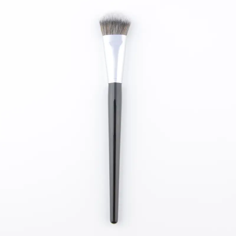 1 piece Pro Foundation #47 Powder foundation Makeup brushes Shadow Make up brush synthetic Hair wood handle — image 1