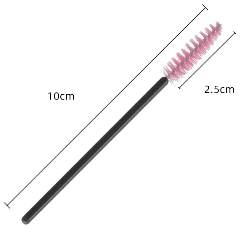50/500pcs Disposable Eyebrow Eyelash Brushes Wands Eyelash Spoolies Applicator para sa Eyelash Extension Makeup Tool Wholesale
