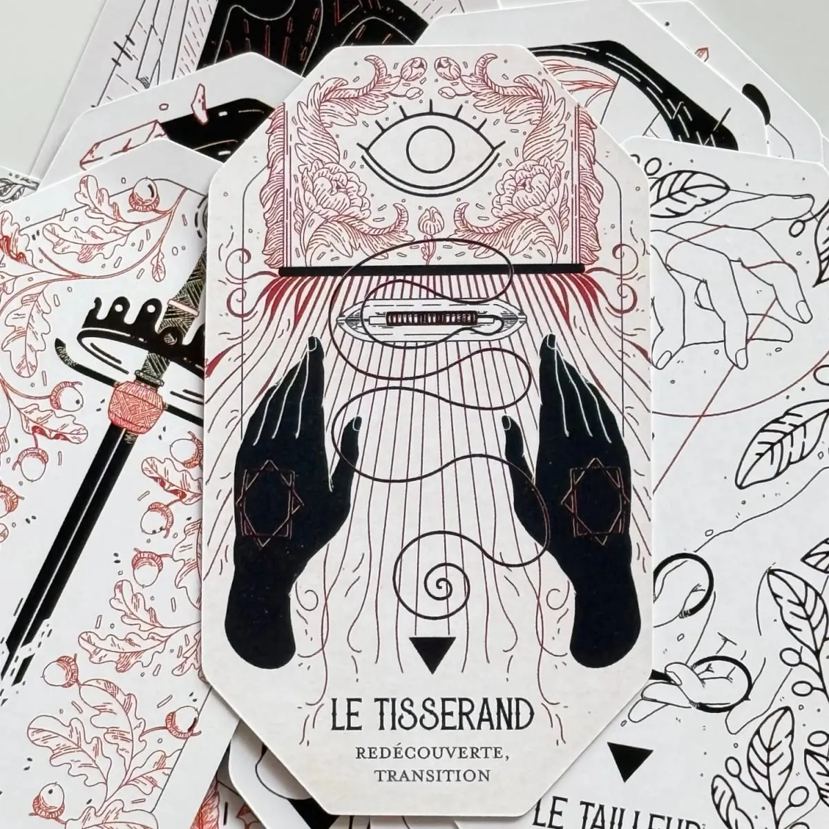 Citadel A Fantasy Oracle Deck ภาษาฝรั่งเศสคำไพ่ทาโรต์การ์ดความบันเทิงเกมสำหรับครอบครัว PARTY BOARD เกม Oracle การ์ด — image 2